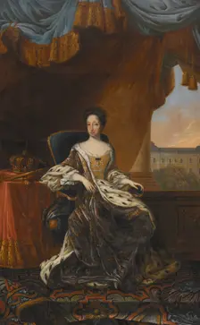 Hedvig Eleonora, 1636-1715, Queen of Sweden, late 17th-early 19th century. Creator: David von Krafft