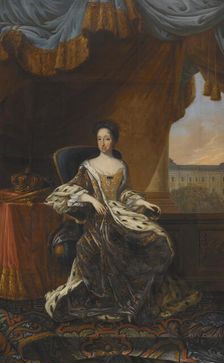 Hedvig Eleonora, 1636-1715, Queen of Sweden, late 17th-early 19th century. Creator: David von Krafft