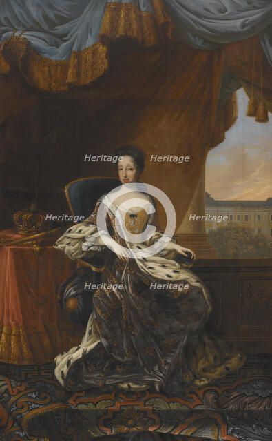 Hedvig Eleonora, 1636-1715, Queen of Sweden, late 17th-early 19th century. Creator: David von Krafft.