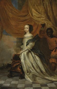 Hedvig Eleonora, 1636-1715, Queen of Sweden, Princess of Holstein-Gottorp, mid-late 17th century. Creator: Abraham Wuchters