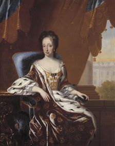 Hedvig Eleonora, Princess of Holstein-Gottorp, Queen of Sweden, late 17th-early 18th century. Creator: David von Krafft