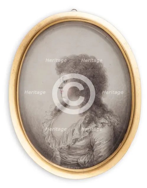 Hedvig Eleonora von Fersen. Creator: Fredrik Filip Klingspor.