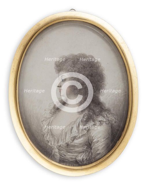 Hedvig Eleonora von Fersen. Creator: Fredrik Filip Klingspor.