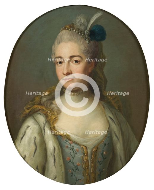 Hedvig Katarina de la Gardie, 1732-1800, mid-late 18th century. Creator: Jakob Bjorck.