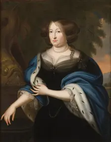 Hedvig Sofia, 1623-83, Princess of Brandenburg, c17th century. Creator: Anon