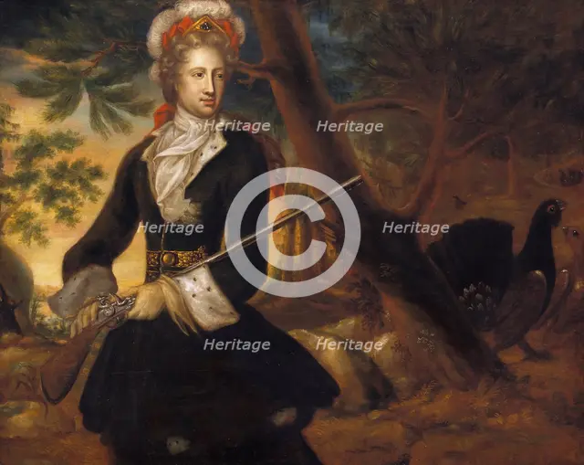 Hedvig Sofia, 1681-1708, Princess of Sweden, Duchess of Holstein-Gottorp, mid-late 17th century. Creator: Workshop of David Klöcker Ehrenstrahl.