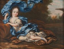 Hedvig Sophia of Sweden (1681–1708), Swedish princess and a Duchess Consort of Holstein..., 1684. Creator: Anna Maria Ehrenstrahl