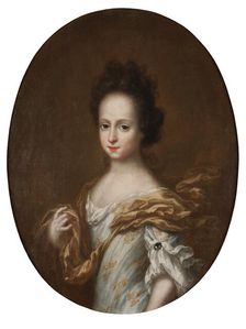 Hedvig Sophia of Sweden (1681-1708), Swedish princess and a Duchess Consort..., 17th century. Creator: David Klocker Ehrenstrahl