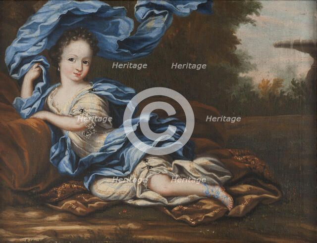 Hedvig Sophia of Sweden (1681–1708), Swedish princess and a Duchess Consort of Holstein..., 1684. Creator: Anna Maria Ehrenstrahl.