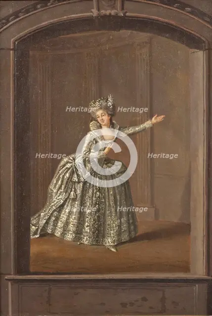 Hedvig Ulrika De la Gardie, 1761-1832, married Armfelt, late 18th-early 19th century. Creator: Per Hillestrom.
