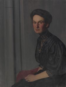 Hedy Hahnloser, 1908. Creator: Vallotton, Felix Edouard (1865-1925)