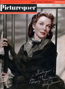 Hedy Lamarr (1914-2000), Austrian-born American actress, 1946