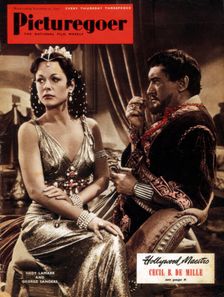 Hedy Lamarr (1914-2000) and George Sanders (1906-1972), actors, 1950