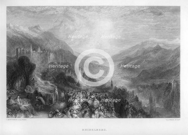 'Heidelberg', 19th century.Artist: TA Prior