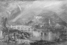 Heidelberg With A Rainbow c1840, (1917). Artist: JMW Turner