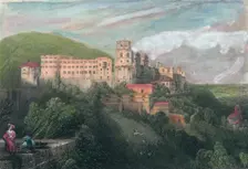 Heidelberg c1834. Artist: James Tibbitts Willmore