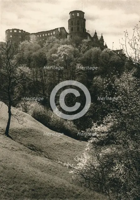'Heidelberg. Castle', 1931. Artist: Kurt Hielscher.