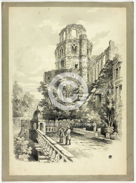 Heidelberg Castle, c.1830. Creator: Unknown.