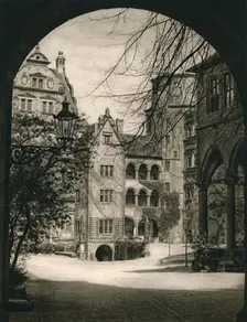 Heidelberg. Courtyard of the Castle 1931. Artist: Kurt Hielscher