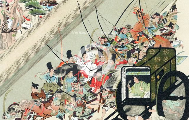 Heiji Rebellion, Japan, 1159. Artist: Unknown