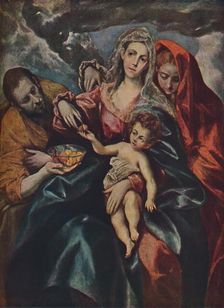 Heilige Familie (The Holy Family), c1590, (1938). Artist: El Greco