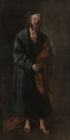 Heiliger Petrus. Creator: Zurbarán, Francisco, de (1598-1664)