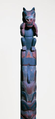 Heiltsuk nation totem post