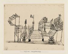 Heimgartenanlage (Home Garden Plot), 1921. Creator: Klee, Paul (1879-1940)