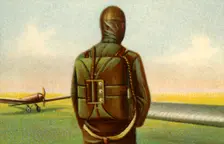 Heinecke parachute, c1918, (1932). Creator: Unknown