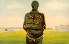 Heinecke parachute, c1918, (1932). Creator: Unknown