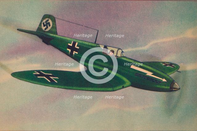 'Heinkel H.E. 112 Fighter Monoplane', c1944. Creator: Unknown.
