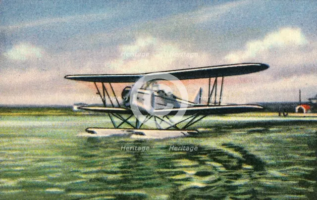 Heinkel HD 42 seaplane, 1920s, (1932). Creator: Unknown.