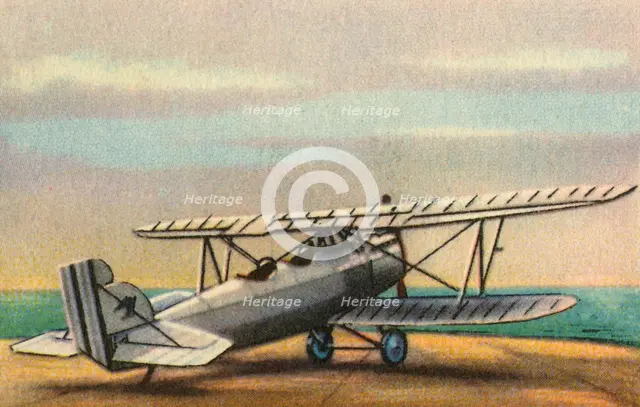Heinkel HD 22b training plane, 1920s, (1932).  Creator: Unknown.