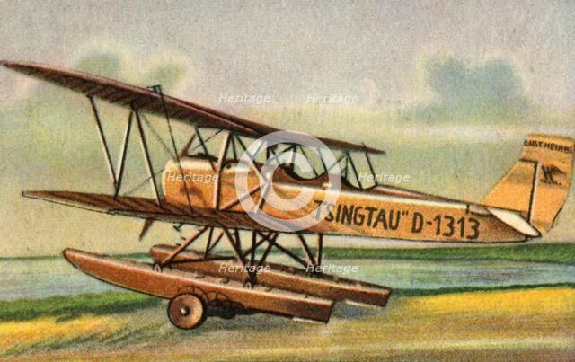 Heinkel HD 24 W Tsingtau seaplane, 1920s, (1932). Creator: Unknown.