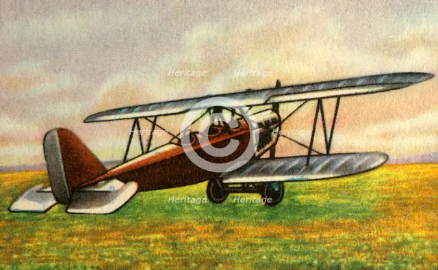 Heinkel HD 29 biplane, 1920s, (1932).  Creator: Unknown.