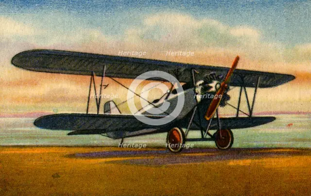 Heinkel HD 32 biplane, 1920s, (1932).  Creator: Unknown.