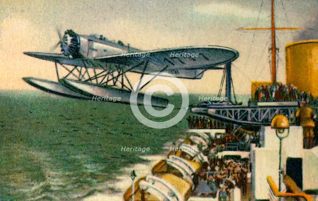Heinkel He 58 seaplane, 1920s, (1932). Creator: Unknown.