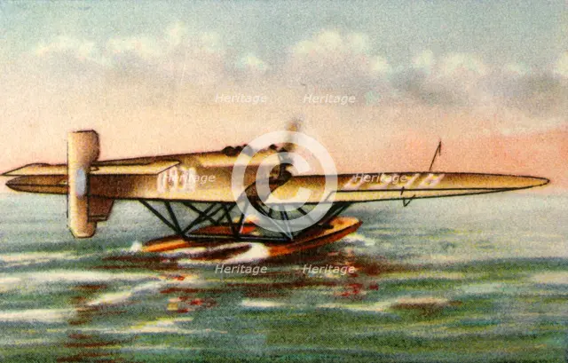 Heinkel He 5b floatplane, 1920s, (1932). Creator: Unknown.