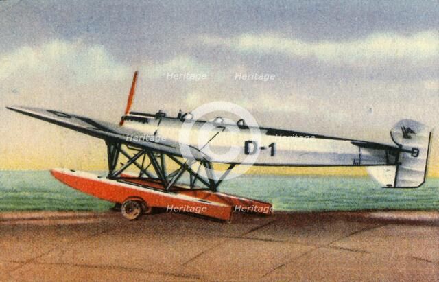 Heinkel He 5e seaplane, 1932.  Creator: Unknown.