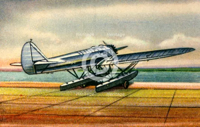 Heinkel He 12 seaplane, 1920s, (1932). Creator: Unknown.