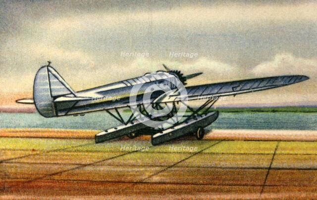 Heinkel He 12 seaplane, 1920s, (1932). Creator: Unknown.