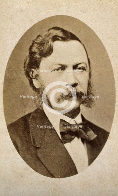 Heinrich Bamberger, c1860s. Creator: Unknown.