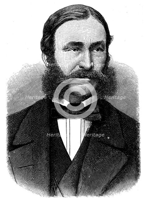 Heinrich Barth (1821-1865), German geographer and explorer of north and central Africa. Artist: Unknown