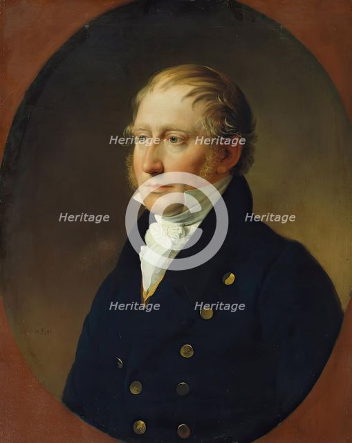 Heinrich Friedrich Müller, 1822. Creator: Johann Peter Krafft.