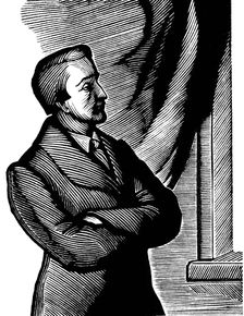 Heinrich Heine, 19th century German poet, 1934. Artist: Georgi Yecheistov