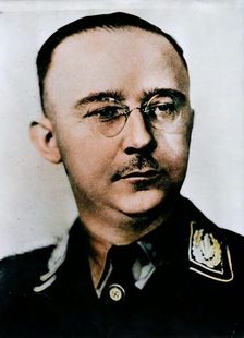 Heinrich Himmler, Reichsführer of the SS, c1930s-c1940s. Creator: Unknown