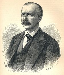 Heinrich Schliemann (1822-1890), German archaeologist, 1893