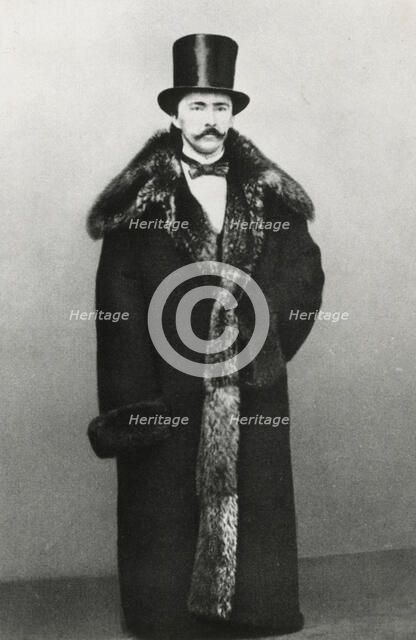 Heinrich Schliemann, German businessman and archaeologist, 19th century. Artist: Unknown