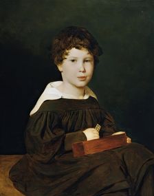 Heinrich Werner (1830 - 1861), the son of the couple Johann and Magdalena Werner, 1835. Creator: Ferdinand Georg Waldmuller