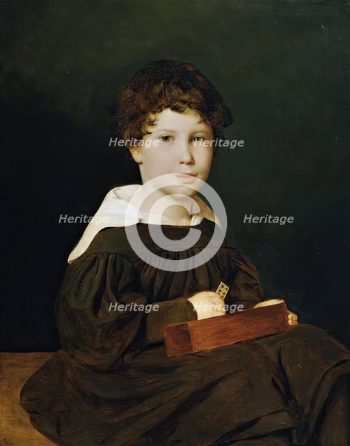 Heinrich Werner (1830 - 1861), the son of the couple Johann and Magdalena Werner, 1835. Creator: Ferdinand Georg Waldmuller.